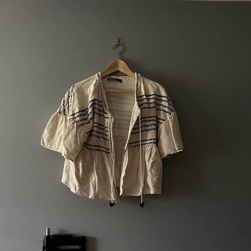 Fall/Autumn Overcoat Short Sleeve (witchy vibes)